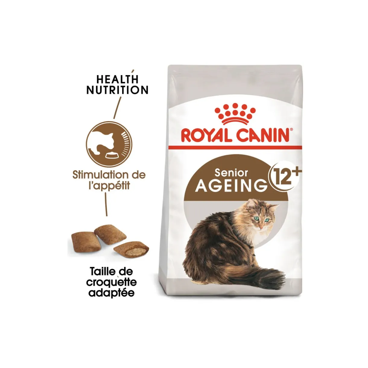 ROYAL CANIN Croquettes Pour Chat^Ageing 12+ Croquettes Chat 400 g