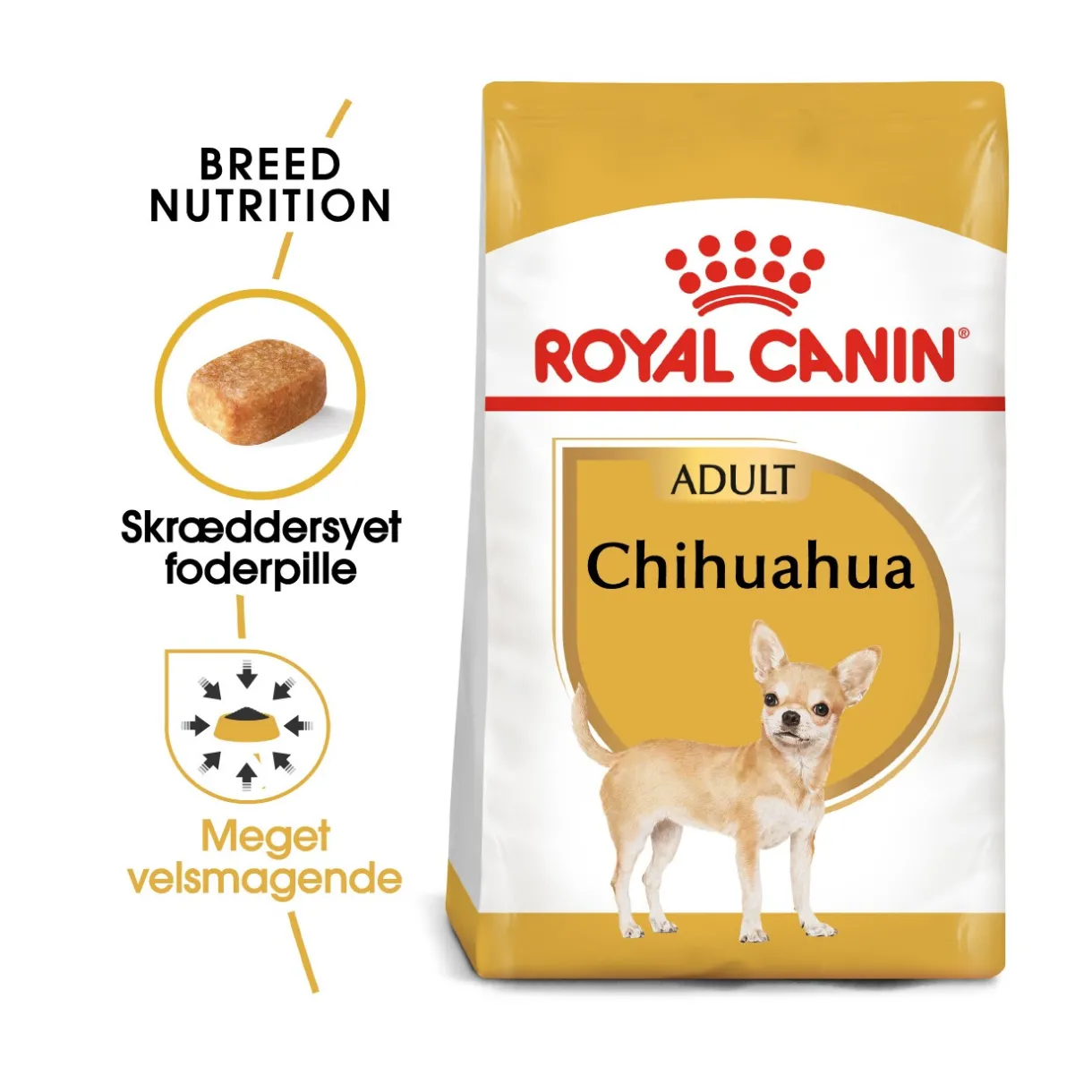 ROYAL CANIN Croquettes^Chihuahua Adulte Croquettes Chien 1,5 kg