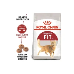 ROYAL CANIN Croquettes Pour Chat^Fit 32 Croquettes Chat 400 g