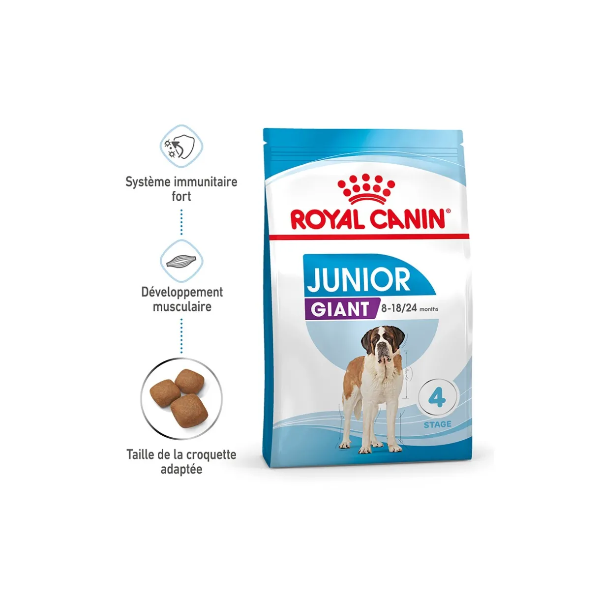 ROYAL CANIN Croquettes|Nourriture^Giant Junior Croquettes Chien 15 kg