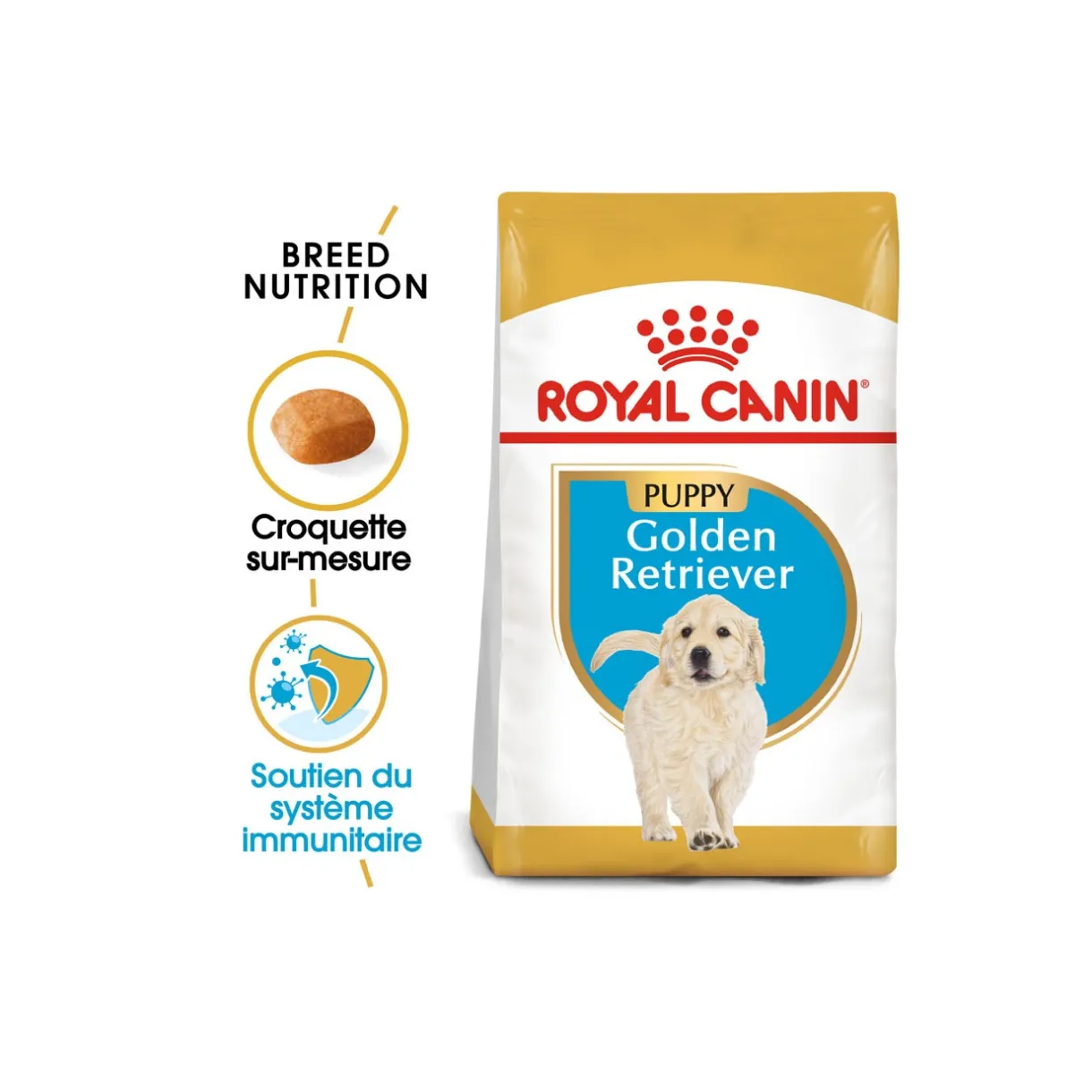 ROYAL CANIN Croquettes|Nourriture^Golden Retriever Chiot Croquettes Chien 3 kg