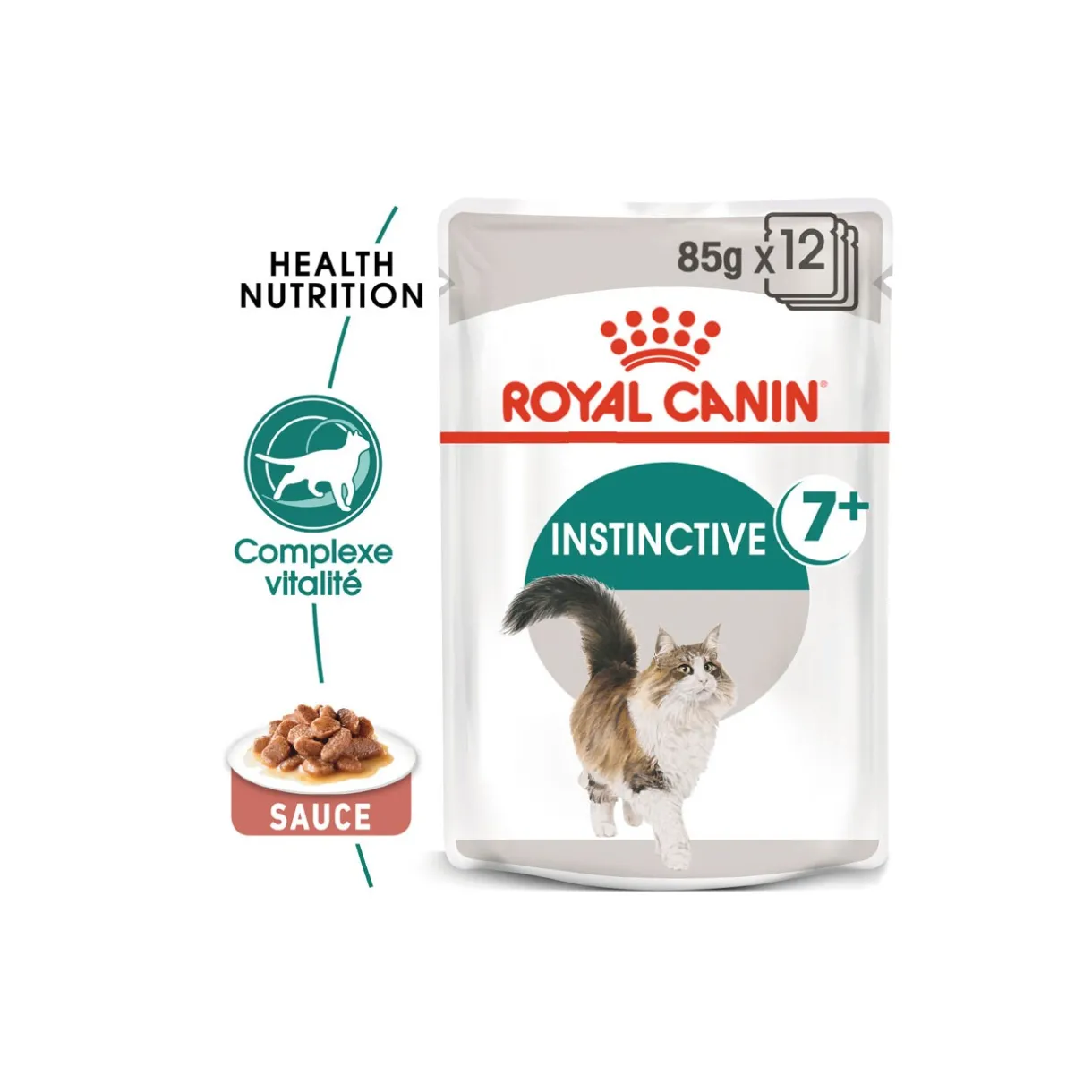 ROYAL CANIN Nourriture Humide^Instinctive 7+ 12x85 g