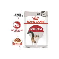ROYAL CANIN Nourriture Humide^Instinctive Adult en sauce 12x85 g
