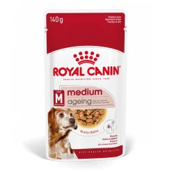 ROYAL CANIN Nourriture Humide^Medium Ageing 10+ en sauce 10x140 g