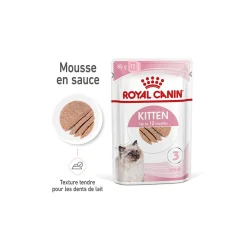 ROYAL CANIN Nourriture Humide|Nourriture^Mousse Kitten en sauce 12x85 g