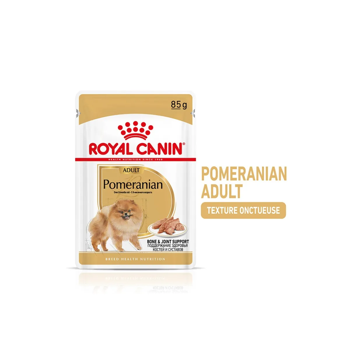 ROYAL CANIN Nourriture Humide^Nourriture humide Breed Pomeranian pour Spitz nains en mousse (> 8 mois)12 x 85 g