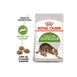 ROYAL CANIN Croquettes Pour Chat^Outdoor Croquettes Chat 400 g