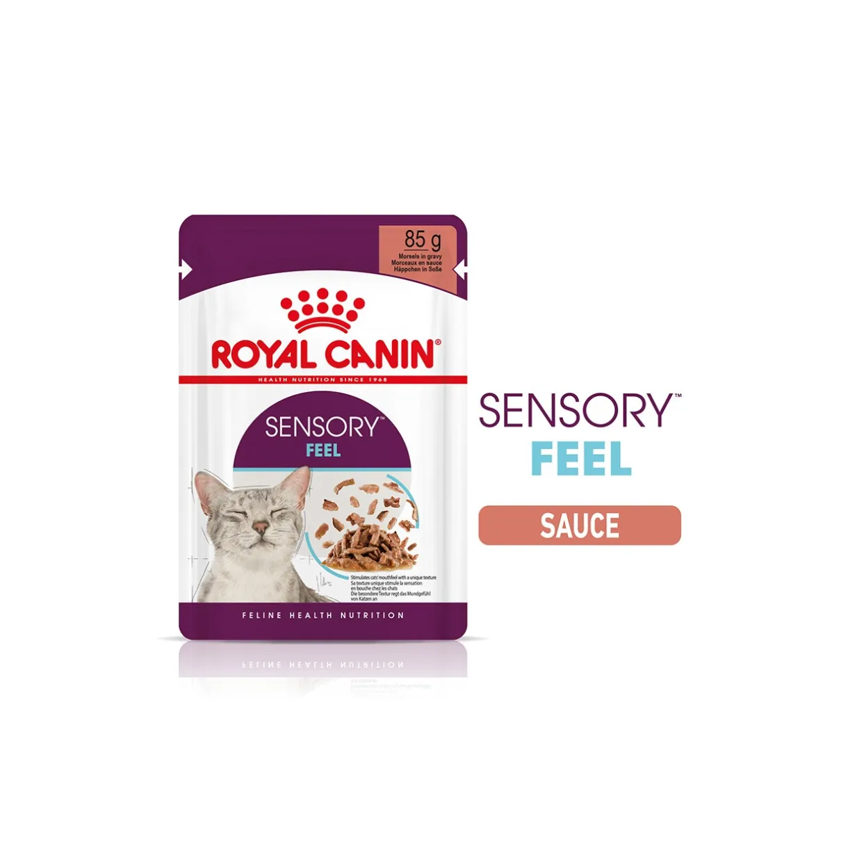 ROYAL CANIN Nourriture Humide^Sensory Feel en sauce pour chats exigeants 12x85 g
