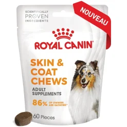 ROYAL CANIN Nourriture Supplémentaire^Suppléments Friandises à mâcher, Adulte, Peau & Pelage