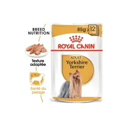 ROYAL CANIN Nourriture Humide^Yorkshire Terrier Adult Mousse 12x85 g