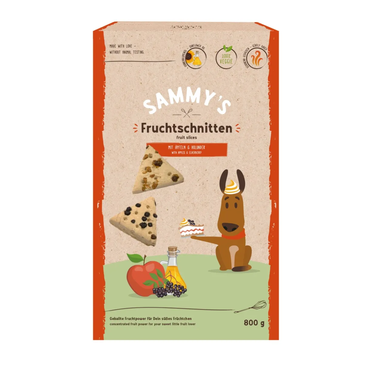 Friandises^Sammy's Morceaux de fruits SAMY 800 g