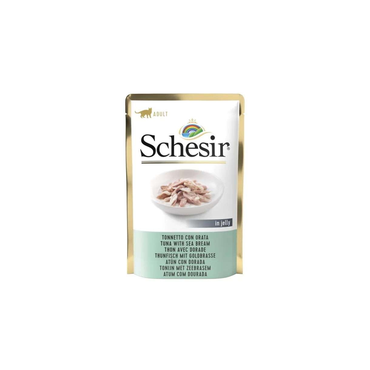 Schesir Nourriture Humide^Adult 20 x 85 g thon à la dorade royale