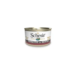 Schesir Nourriture Humide^Adult 24 x 85 g Thon et dente