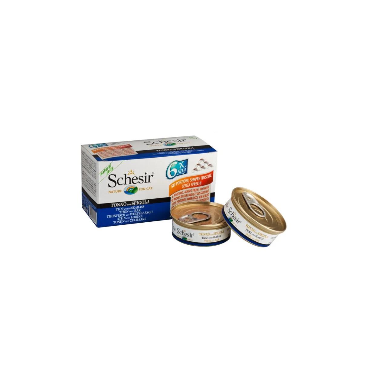 Schesir Nourriture Humide^6 x 50 g