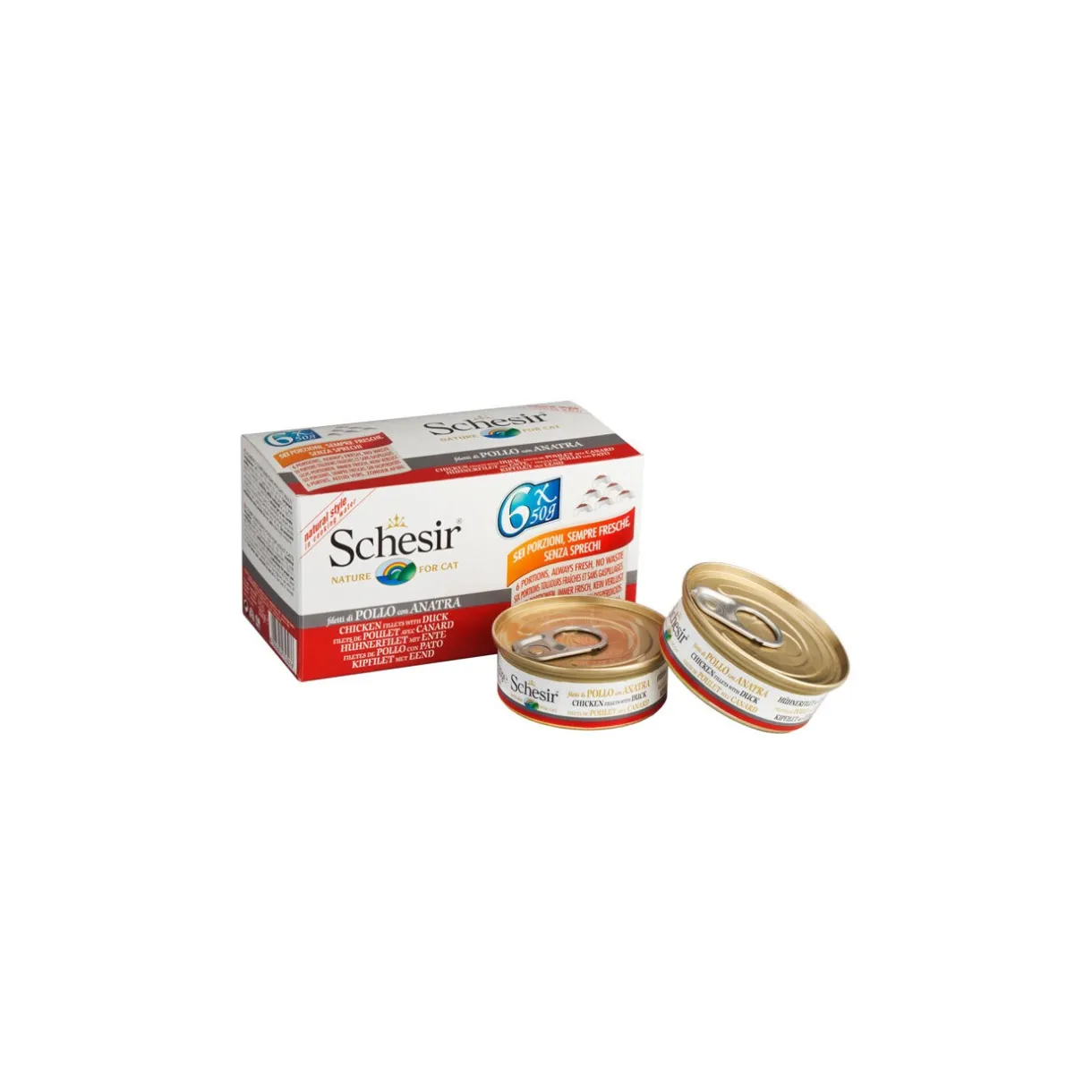Schesir Nourriture Humide^6 x 50 g