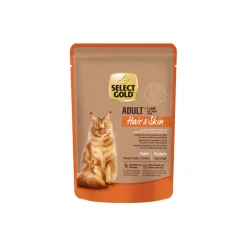 SELECT GOLD Nourriture Humide^Adulte Poils & Peau 12x85 g