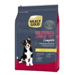 SELECT GOLD Croquettes|Nourriture^Complete Medium Junior Poulet 4 kg