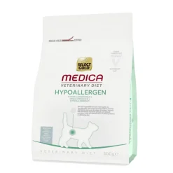 SELECT GOLD Hypoallergénique|Croquettes Pour Chat^Medica Hypoallergénique insectes et maïs 300 g
