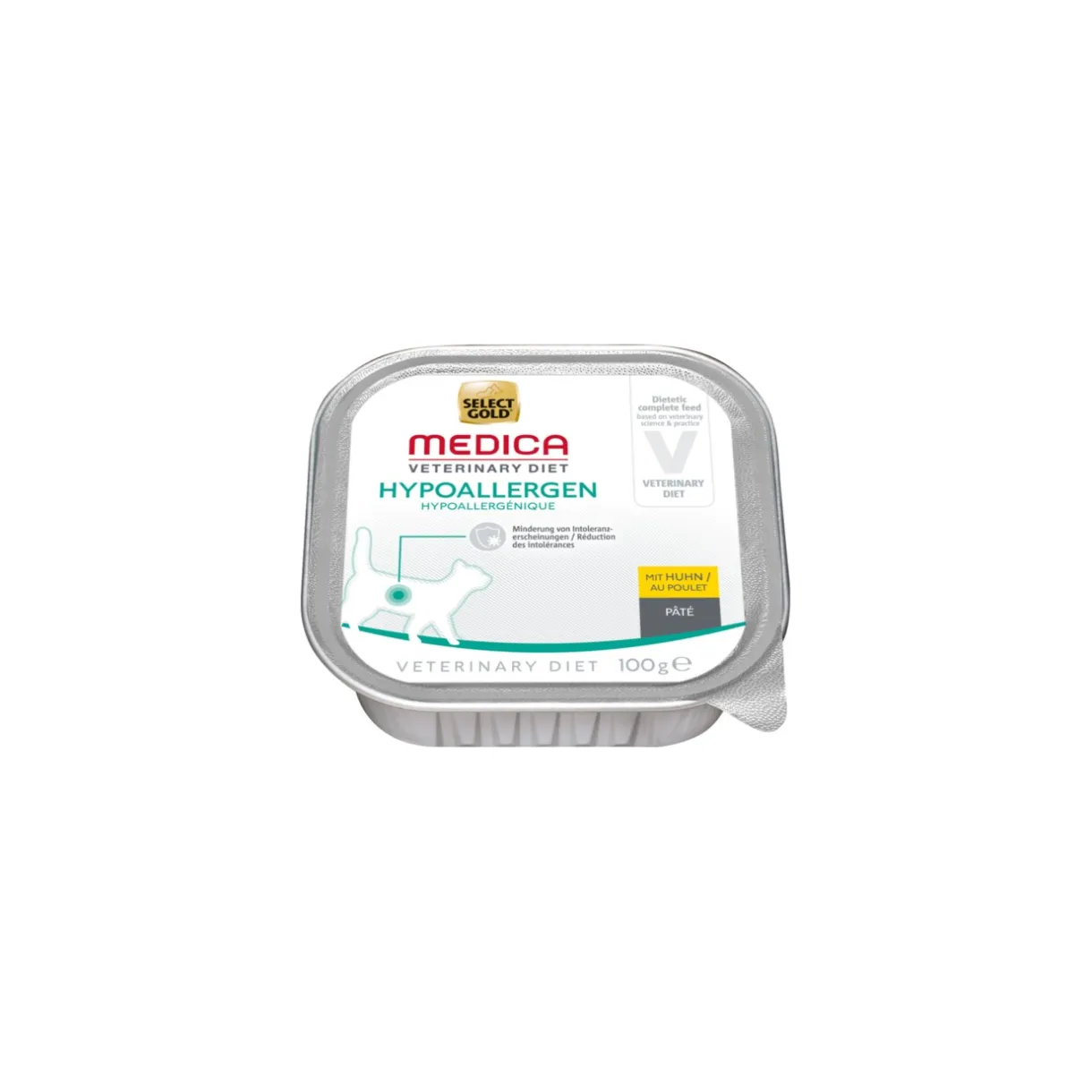SELECT GOLD Hypoallergénique^Medica Hypoallergéniques 16 x 100 g Poulet 16x100 g