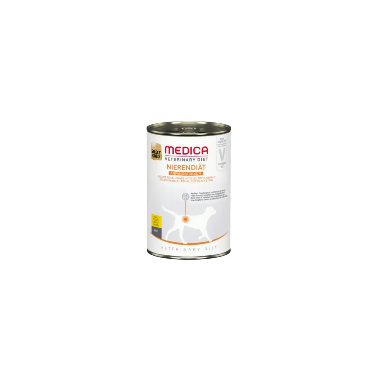 SELECT GOLD Régime Rénal|Nourriture Humide^Medica Régime Rénal Phase initiale Poulet 6x400 g