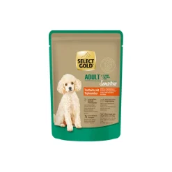 SELECT GOLD Nourriture Humide^Nourriture humide pour chien Sensitive Adult Dinde au topinambour 12x100 g