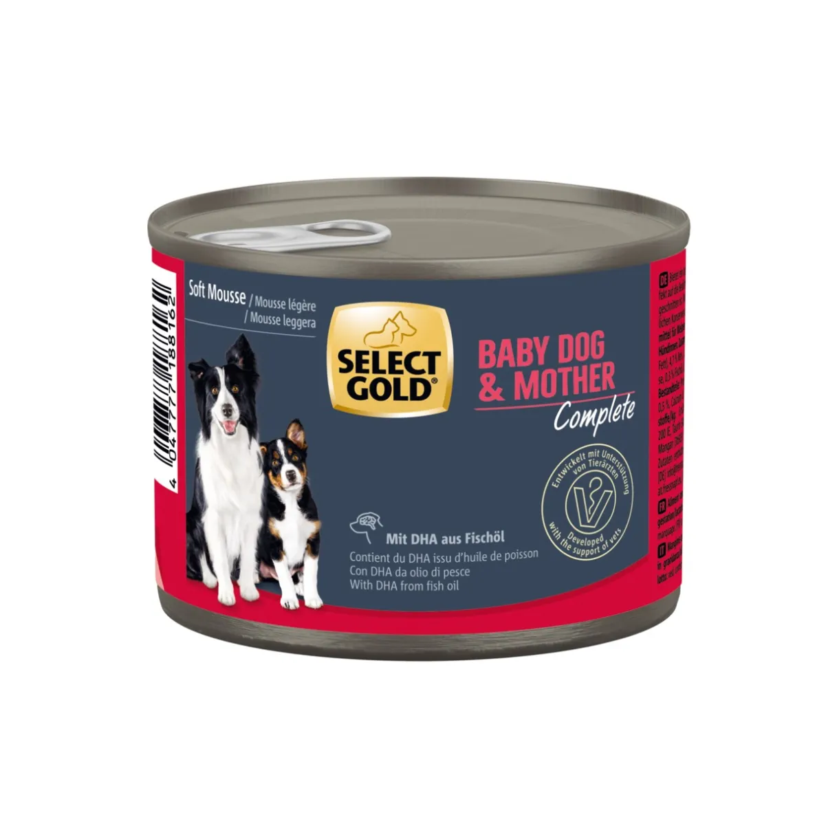 SELECT GOLD Nourriture Humide|Nourriture^Nourriture humide Chien Complete Soft Mousse Bébé & Mère 6x180 g