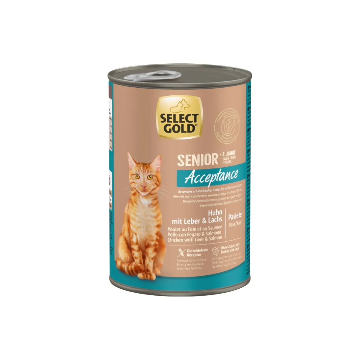 SELECT GOLD Nourriture Humide^Senior Acceptation 6x400 g