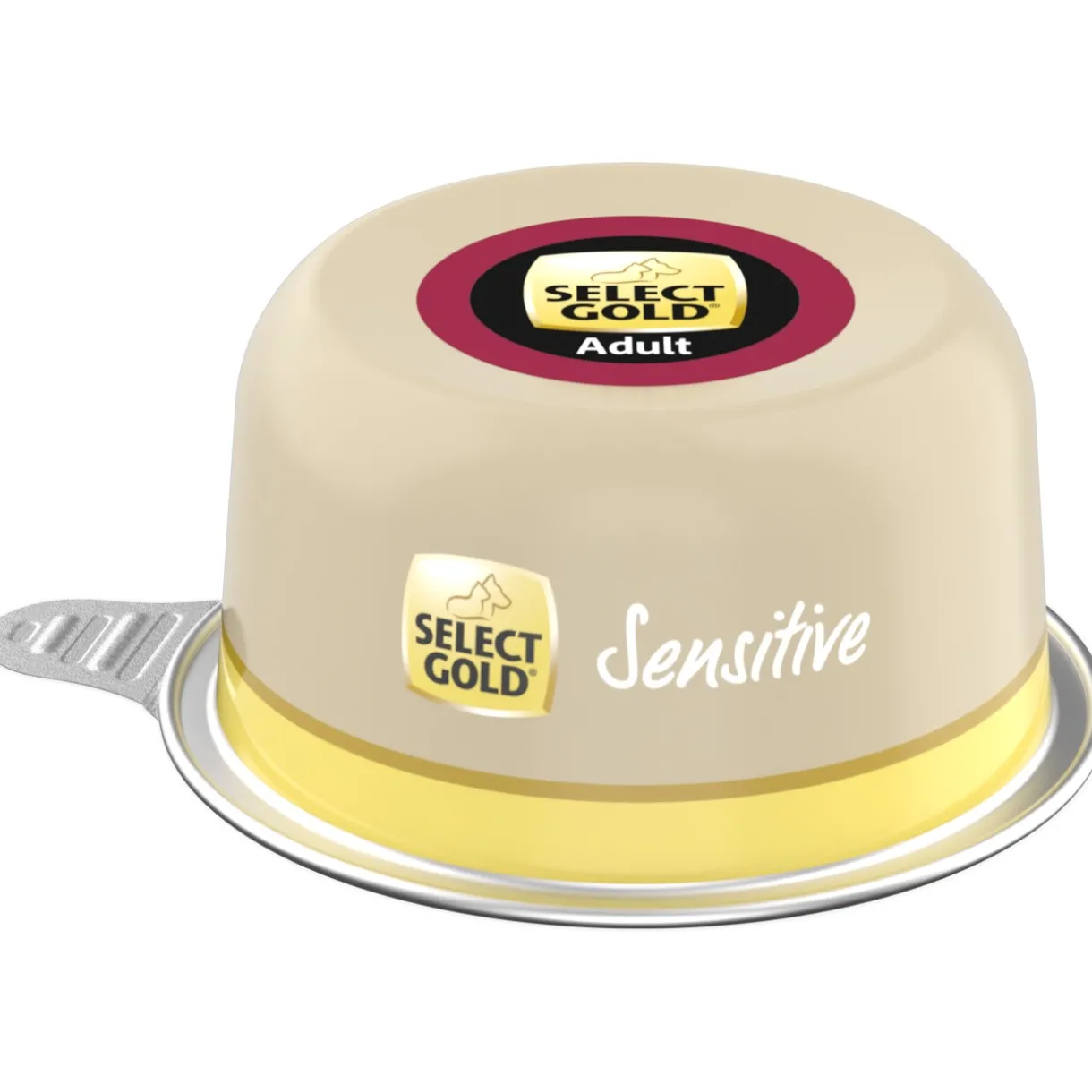 SELECT GOLD Nourriture Humide^Sensitive Adulte Bœuf & Riz 10x125 g