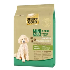 SELECT GOLD Croquettes^Sensitive Mini Adult canard & pommes de terre 1 kg