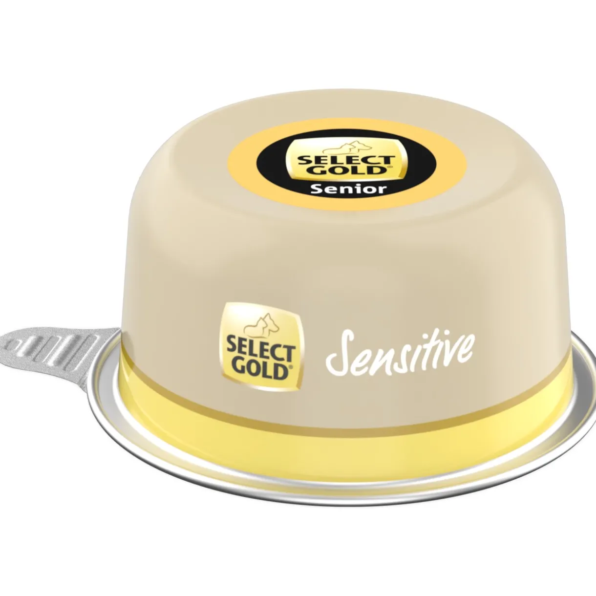 SELECT GOLD Nourriture Humide^Sensitive Senior Poulet et riz 10x125 g