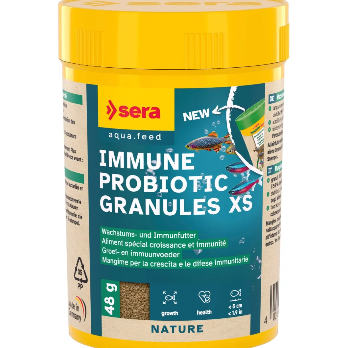 Sera Nourriture Principale^Immune Probiotic Granules XS 100 ml