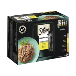 Sheba Nourriture Humide^Délicatesse en gelée 12x85g