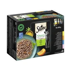Sheba Nourriture Humide^Nature’s Collection en sauce fine variété 12 x 85 g Feine Vielfalt (MSC)