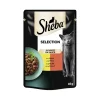 Sheba Nourriture Humide^Selection en sauce au poulet et au bœuf 28 x 85 g