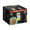 Sheba Nourriture Humide|Nourriture Humide^Sélection Mini Filets Nourriture Humide Chat Adulte, Pack Mixte, Variation de Volaille, en Sauce 24x85 g