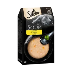 Sheba Nourriture Humide^Soup 40 x 40 g Poulet