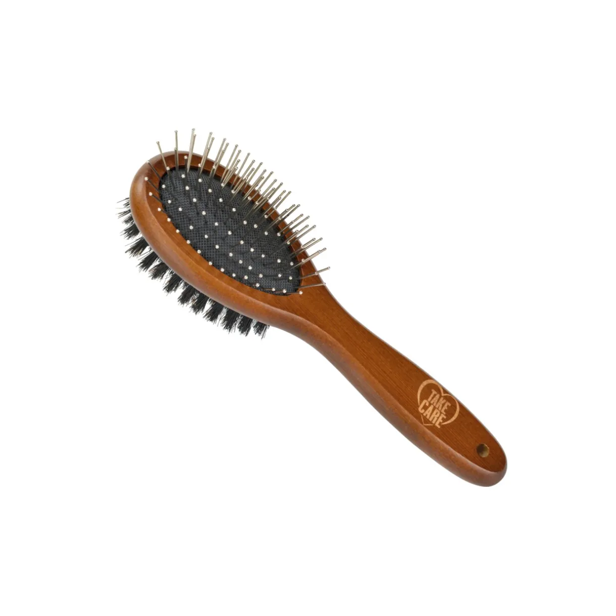 TAKE CARE Soins De Pelage|Soin^Brosse à démêler en bambou 2 en 1 S