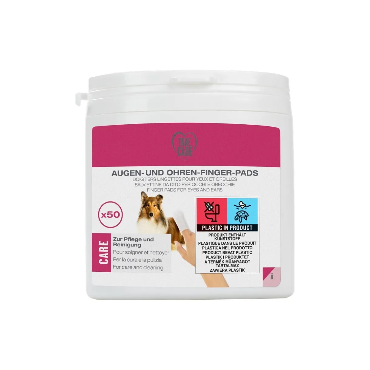 TAKE CARE Soins Pour Yeux & Oreilles|Soins Pour Yeux & Oreilles^Lingettes de toilette