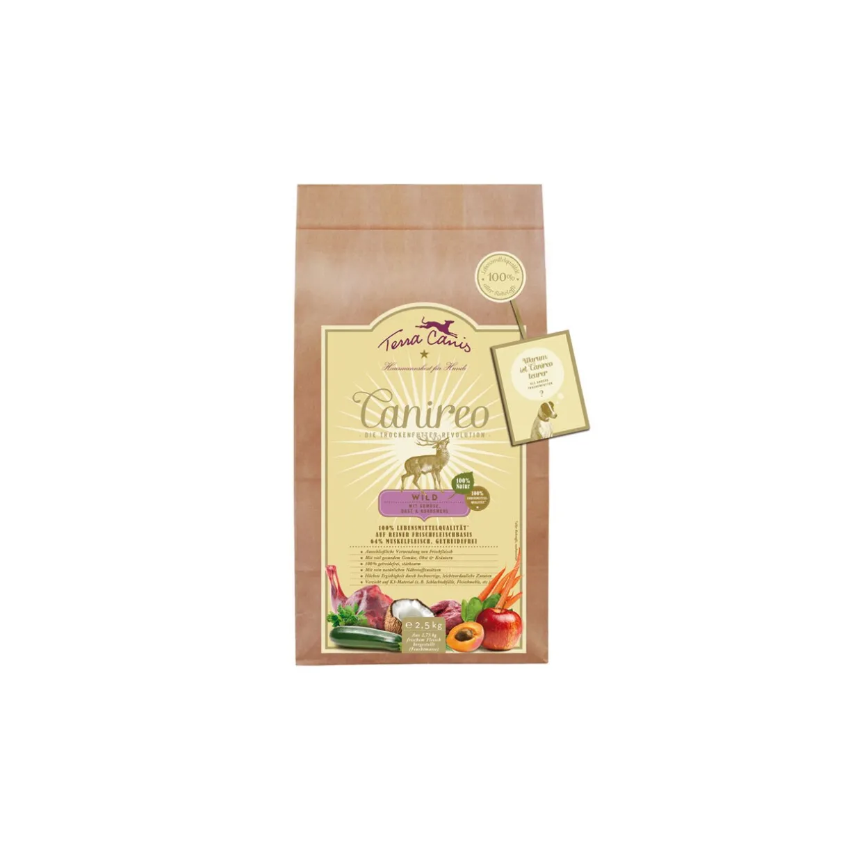 Terra Canis Croquettes^Canireo Adulte Gibier 2,5 kg