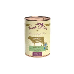 Terra Canis Barf/ Nourriture Surgelée|Nourriture Humide^Viande PURE 6 x 400 g Pur bœuf