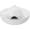 Trixie Fontaines^Fontaine à boire Vital Flow Mini, céramique, 0,8 l/ø 24×10 cm, blanc
