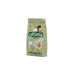 Croquettes Pour Chat^Ultima Nature Stérilisé avec du Saumon 1,25 kg