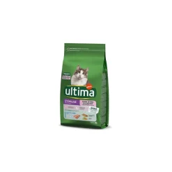 Croquettes Pour Chat^Ultima Stérilisé Bien-être Digestif avec de la Truite 1,5 kg