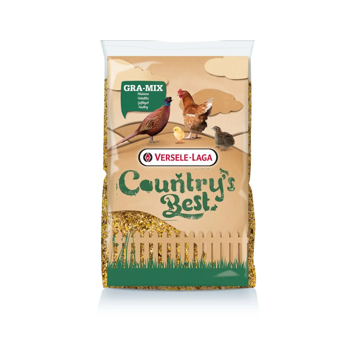 Versele-Laga Tout Dans Poules & Basse-Cour|Nourriture & Foin^Country's Best Gra-Mix Volaille Mix + Grit 20kg