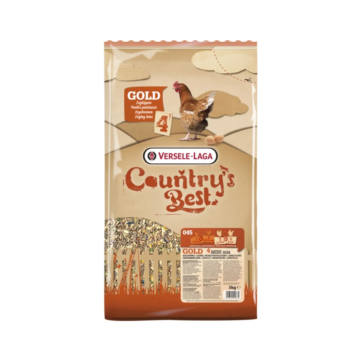 Versele-Laga Tout Dans Poules & Basse-Cour|Nourriture & Foin^Country’s Best Gold 4 Mini Mix 5 kg