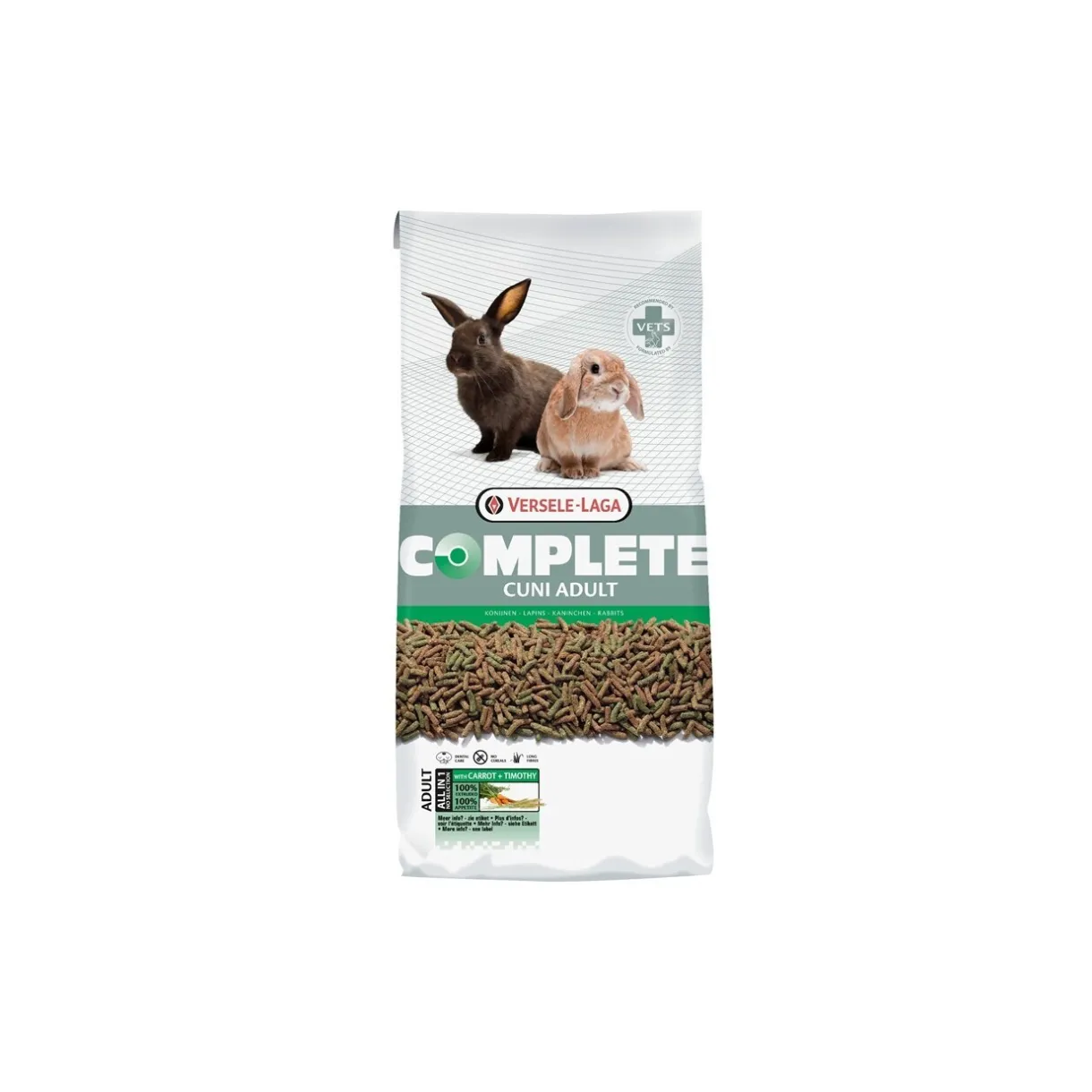 Versele-Laga Lapins Nains|Nourriture Principale^Cuni Complete pour lapins 8 kg