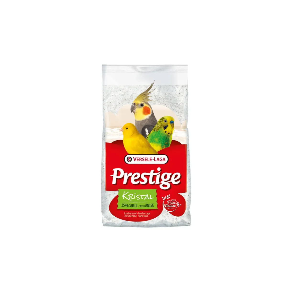 Versele-Laga Gamelles & Abreuvoirs|Litière & Sable^Sable de coquillages Prestige Cristal 25 kg