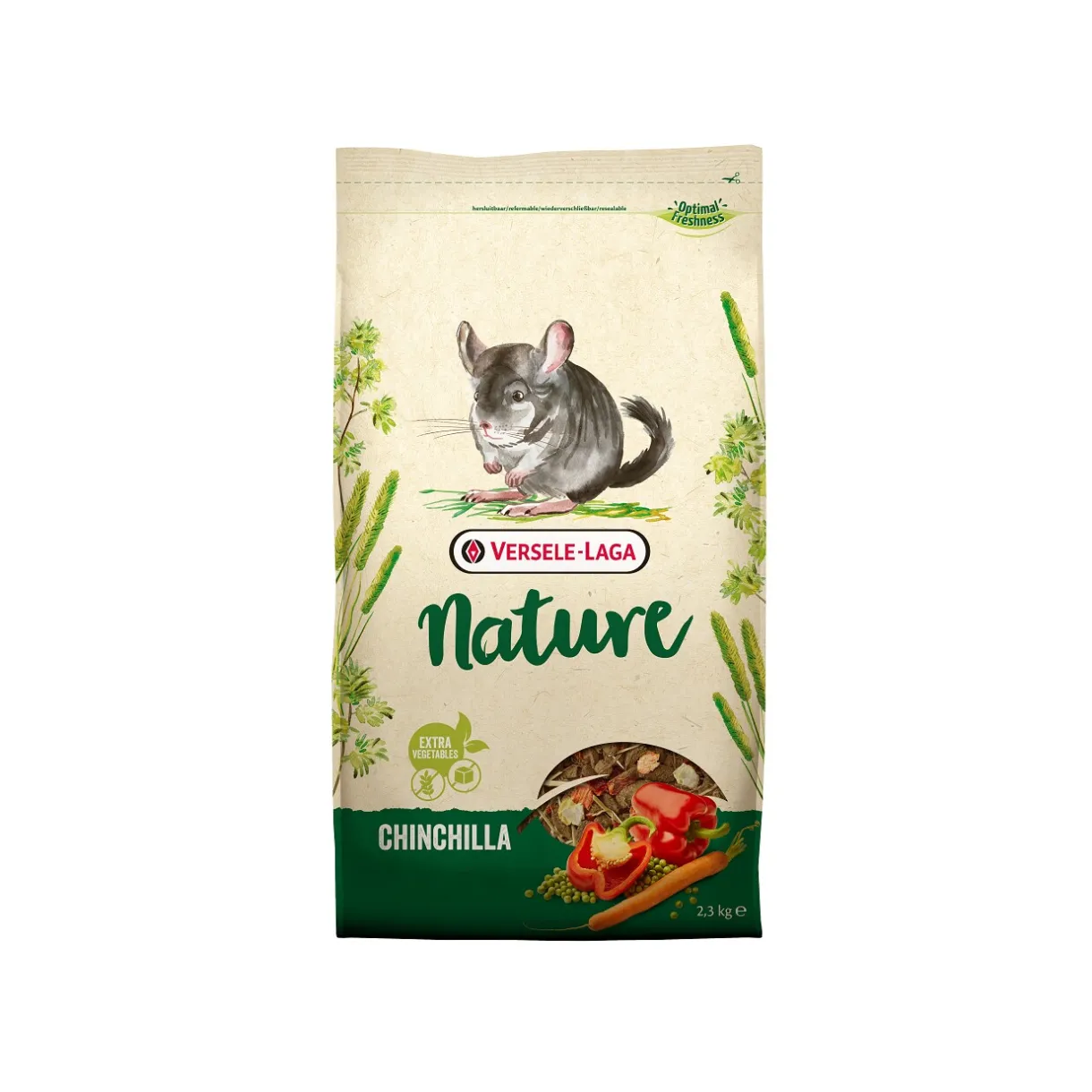 Versele-Laga Chinchillas|Nourriture Principale^Versele Laga Nature chinchilla 2,3 kg