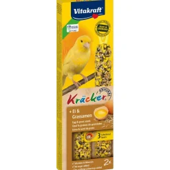 Vitakraft Friandises^cracker pour canaris 4 x 2 Œuf - graines de graminées