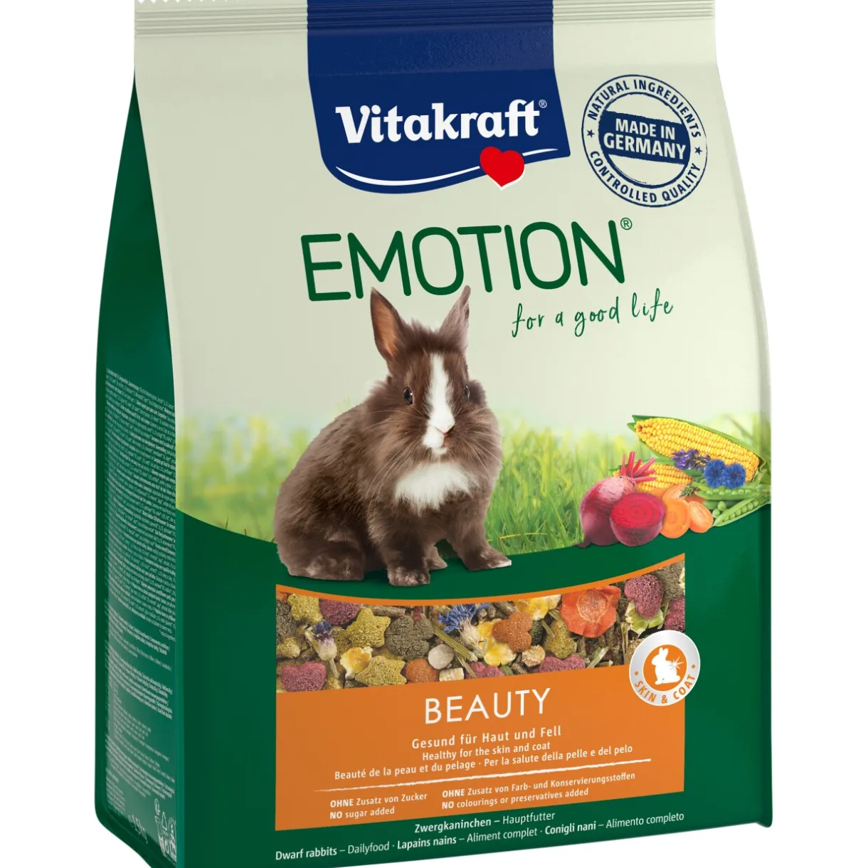 Vitakraft Lapins Nains|Nourriture Principale^Emotion Beauty Selection Adult Lapins nains 1,5kg